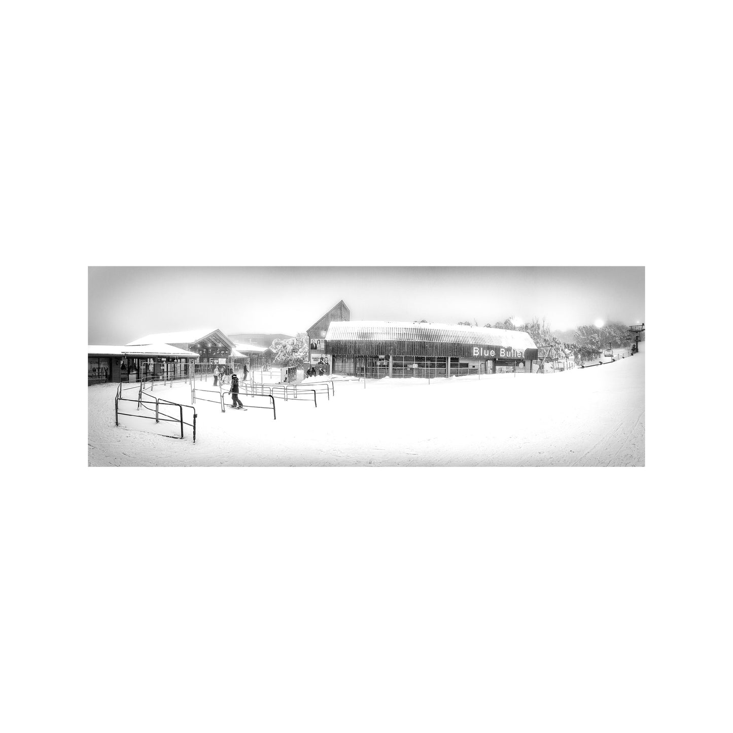 Blue Bullet Cattelyards Panorama