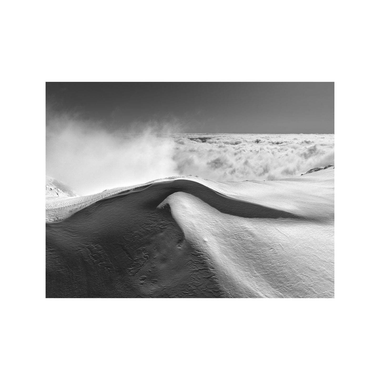 McGloughlins Summit in B&W