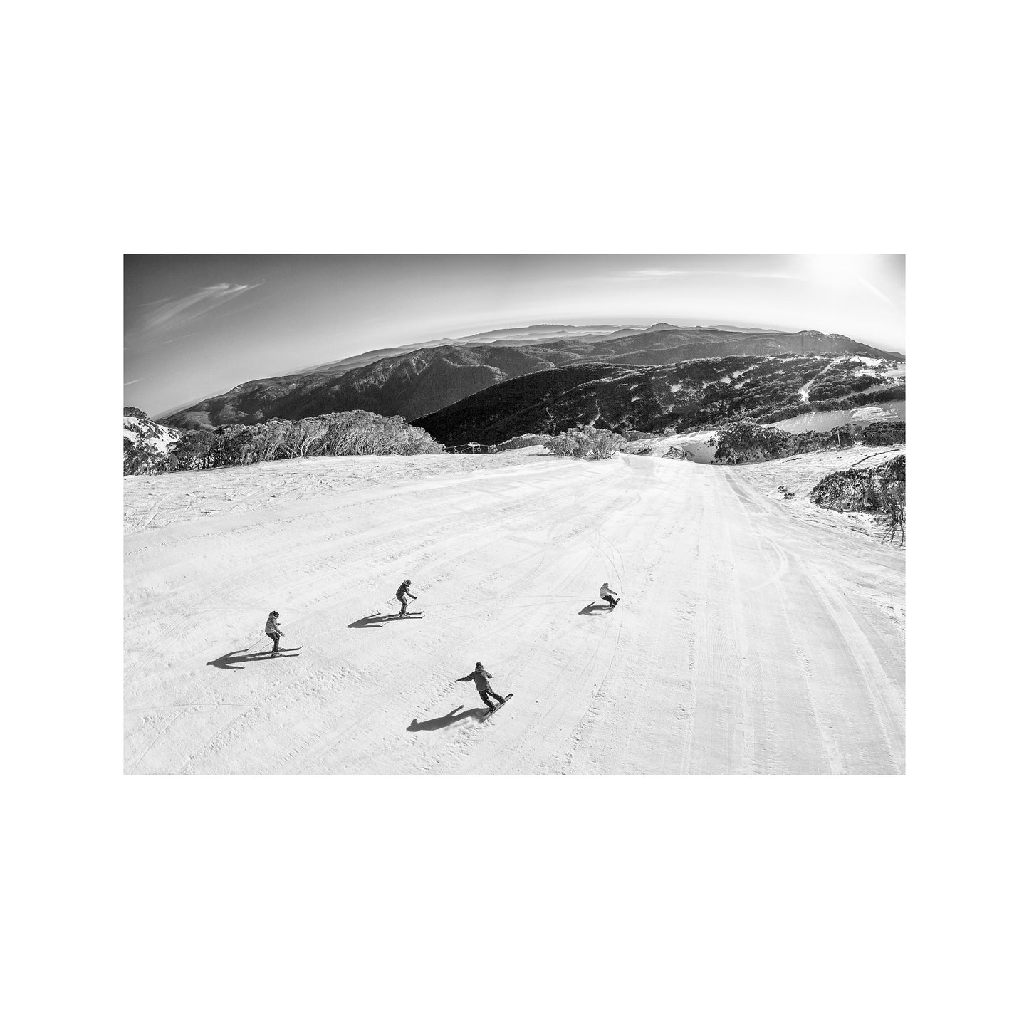 The Chase in Black and White